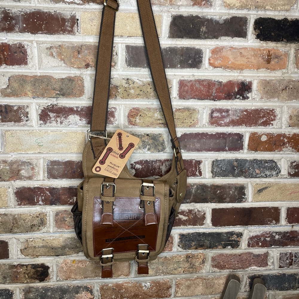 Vintage Augur messenger bag NWT